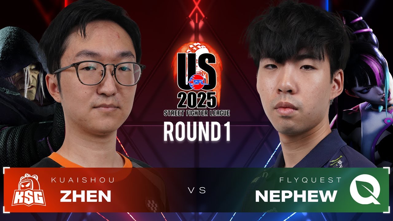Zhen (M. Bison) vs. Nephew (Juri) - KuaiShou vs. FlyQuest - Street Fighter League US 2025 Day 3