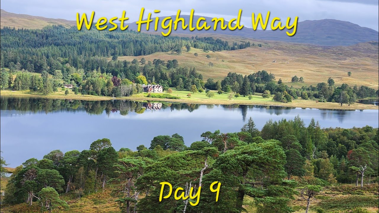 West Highland Way Day 9   ( Bridge of Orchy to Kingshouse) 60.3 - 72.4 mileage