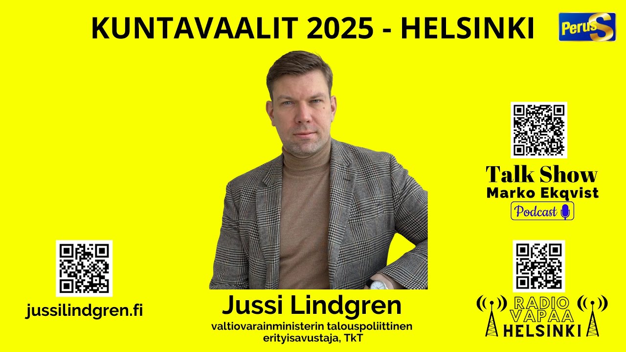 Kuntavaaliehdokkaiden haastattelut 24.1.2025 - Jussi Lindgren