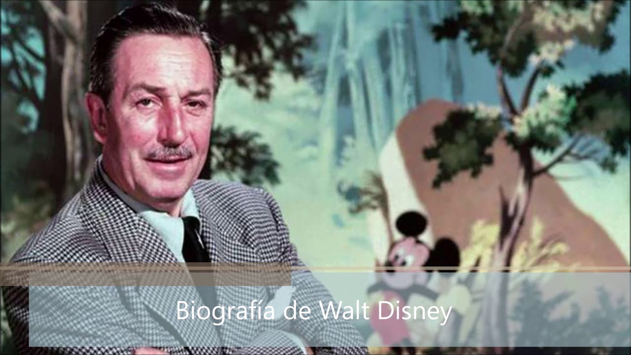 Biograf&iacute;a de Walt Disney