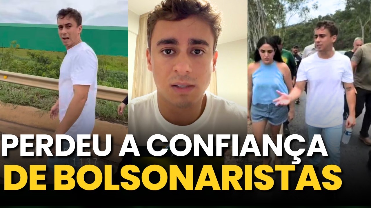 NIKOLAS FAZ CAMINHADA DE PROTESTO (MG-DF) MAS MUITOS BOLSONARISTAS ESTÃO DESCONFIADOS