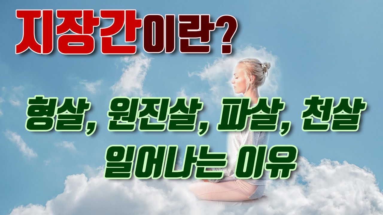 사주팔자 지장간의 의미. 양자역학에 의한 합형충파해의 진실