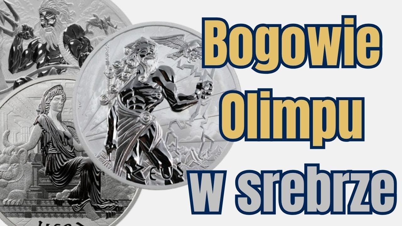 Bogowie Olimpu – srebrne monety premium 1 oz | Numizmatyczna seria, która zachwyca!
