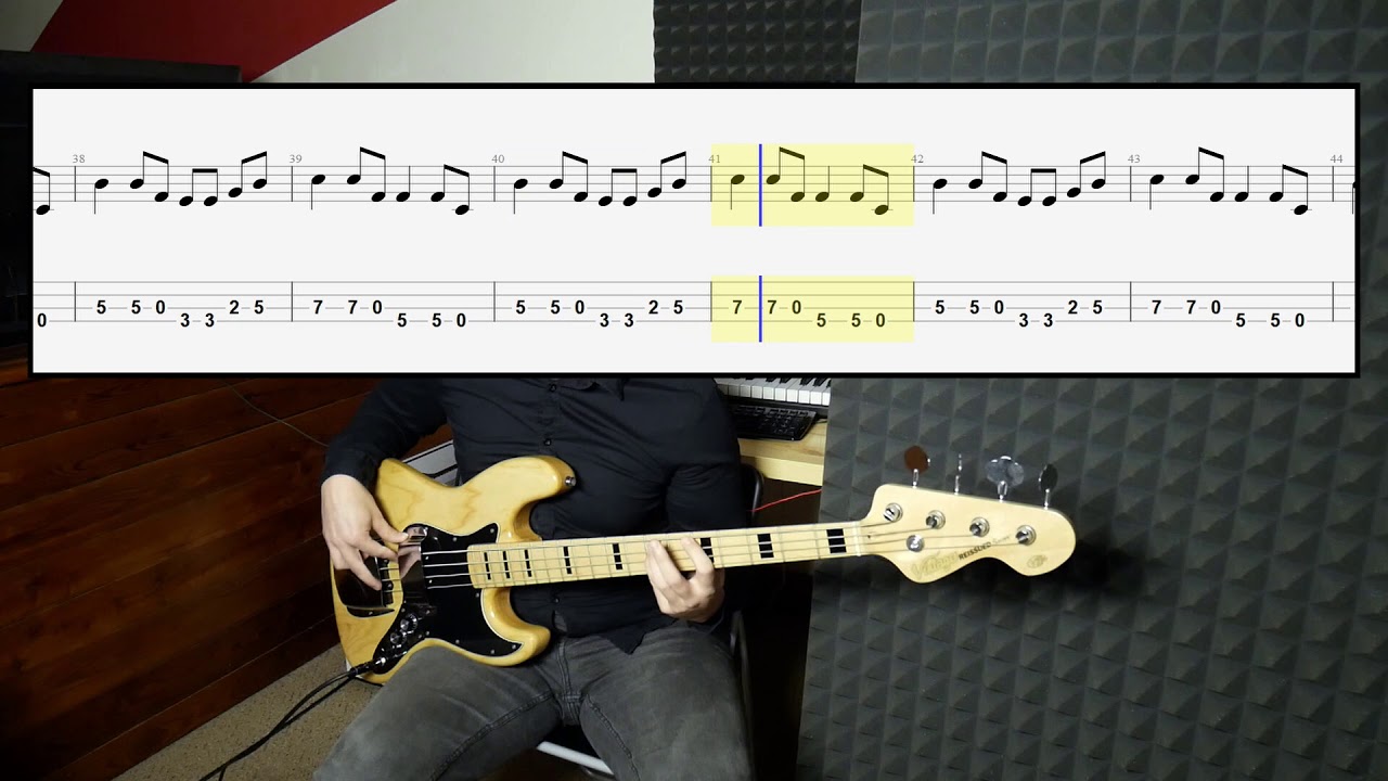 Weezer - Island In The Sun (bass cover by Harry)