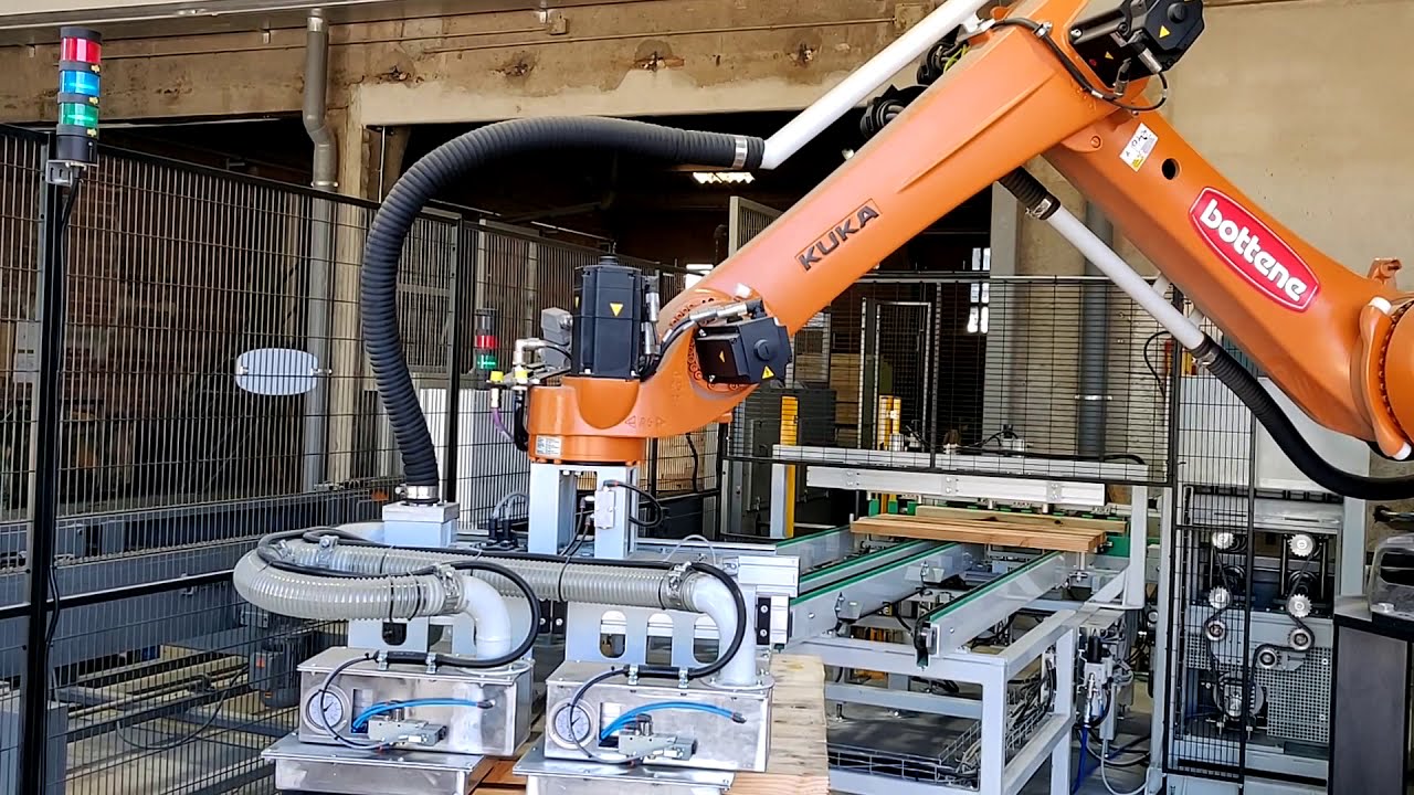 BOTTENE AUTOMATIONS Automatic moulder loader/unloader