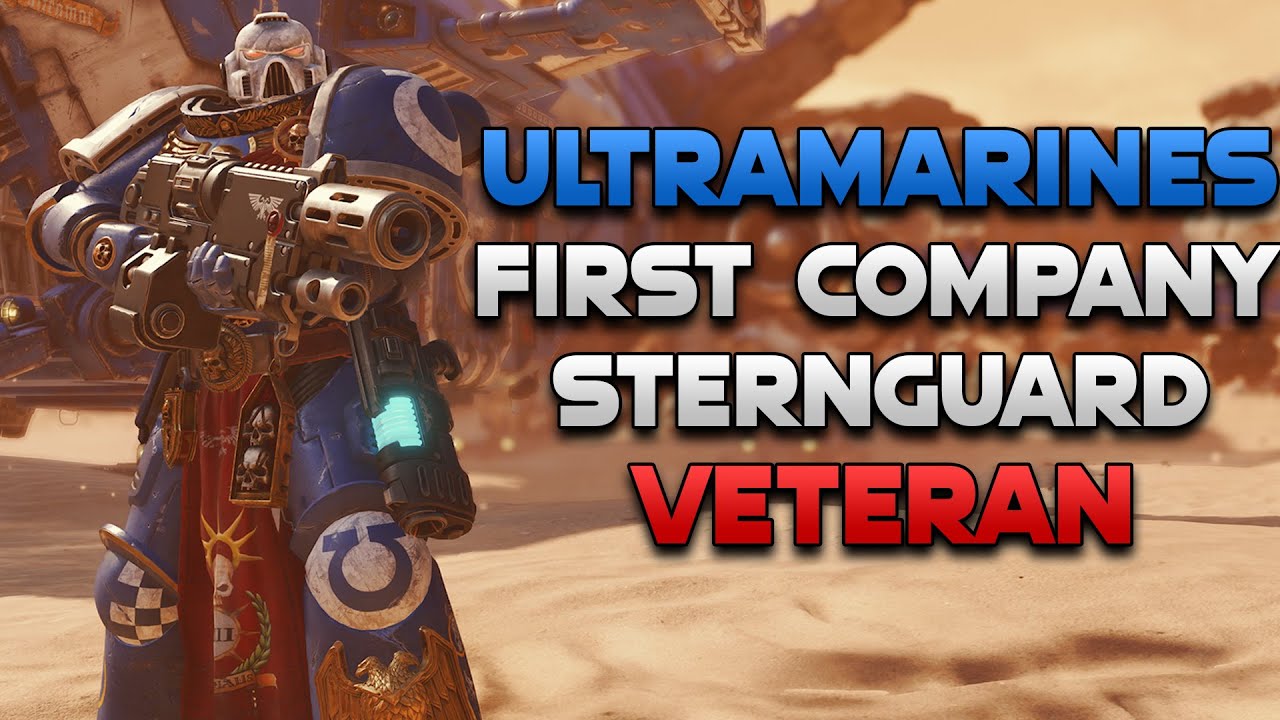 How to Build a LORE ACCURATE Ultramarines 1st Company Sternguard Veteran  - Space Marine 2