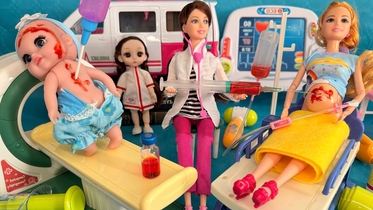 8 Minutes Satisfying with Unboxing Doctor Toys, Ambulance Playset Collection ASMR | Review Toys