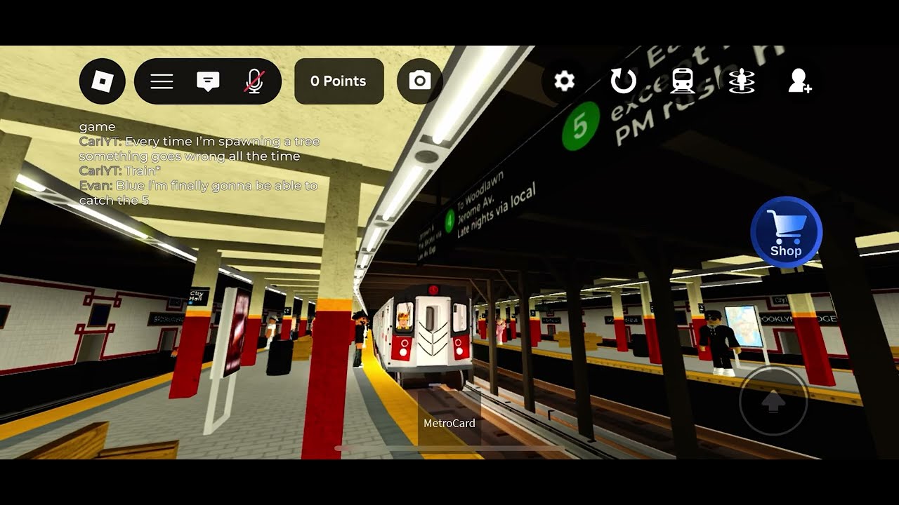 5 train ride to 14st Union Square 