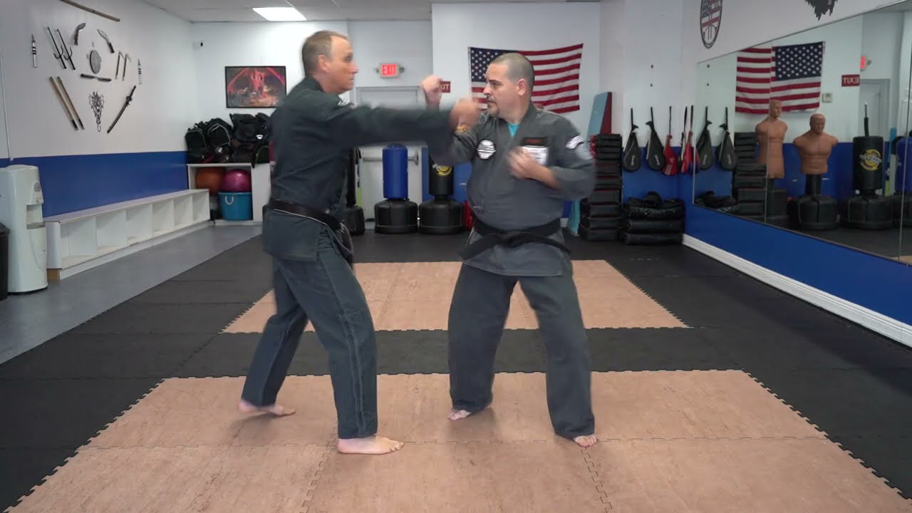 Correcting common errors executing the American Kenpo technique Fatal Deviation