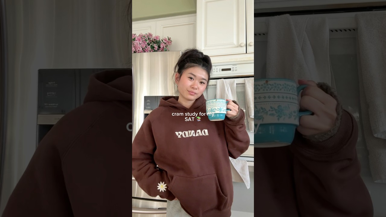 cram study for the SAT with me (pt1) ✏️who else is taking the march sat 😭 #studywithme #studyvlog