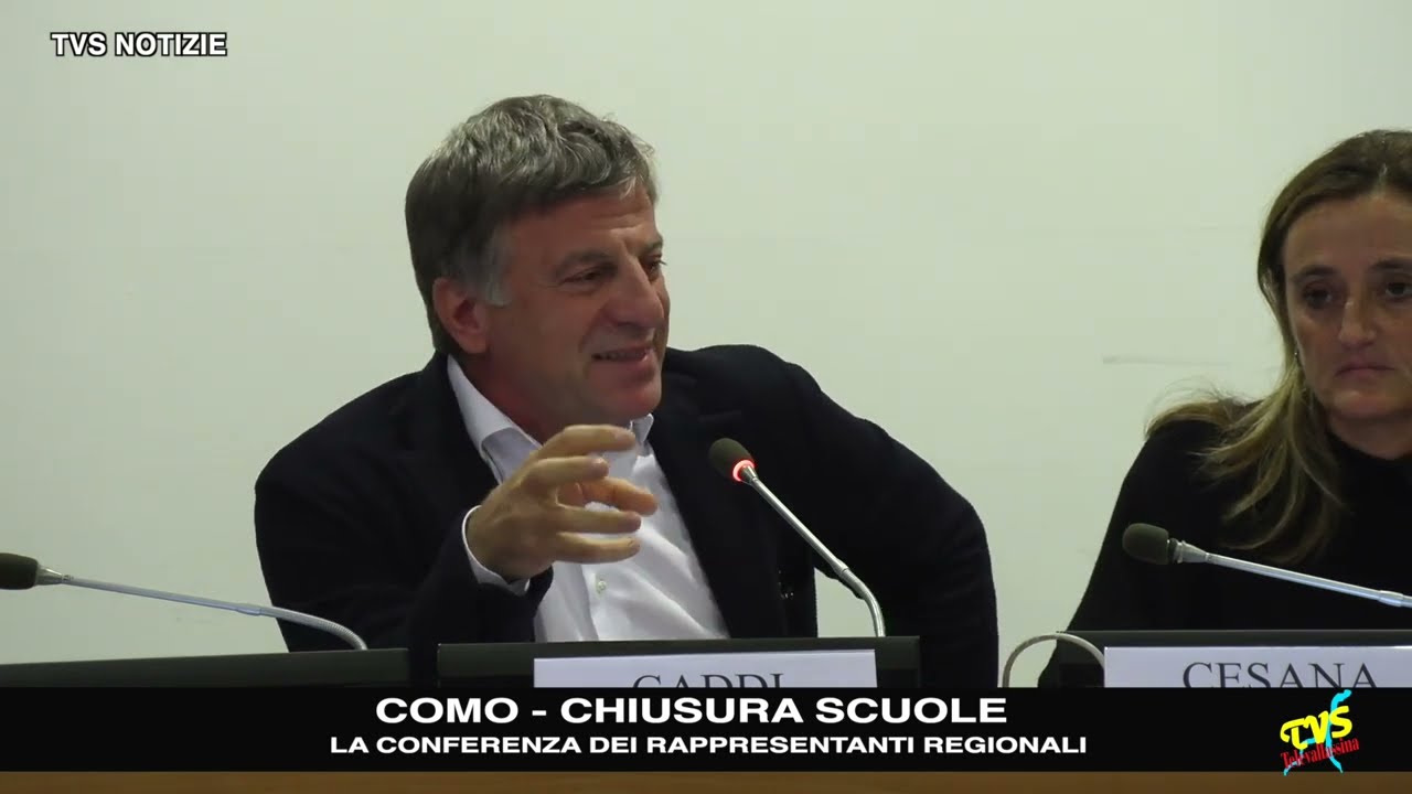 Como - Sergio Gaddi interviene sulla prevista chiusura di alcune scuole in citt&agrave;