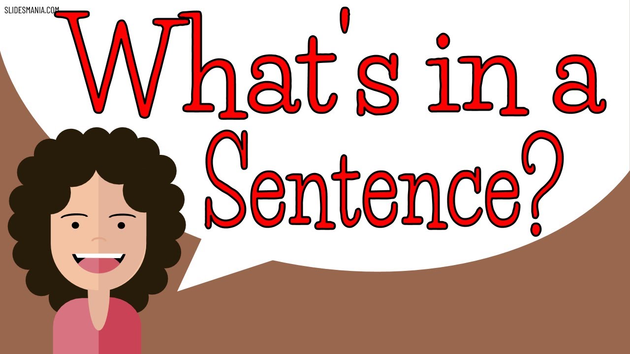 English Lesson: How to Write a Sentence