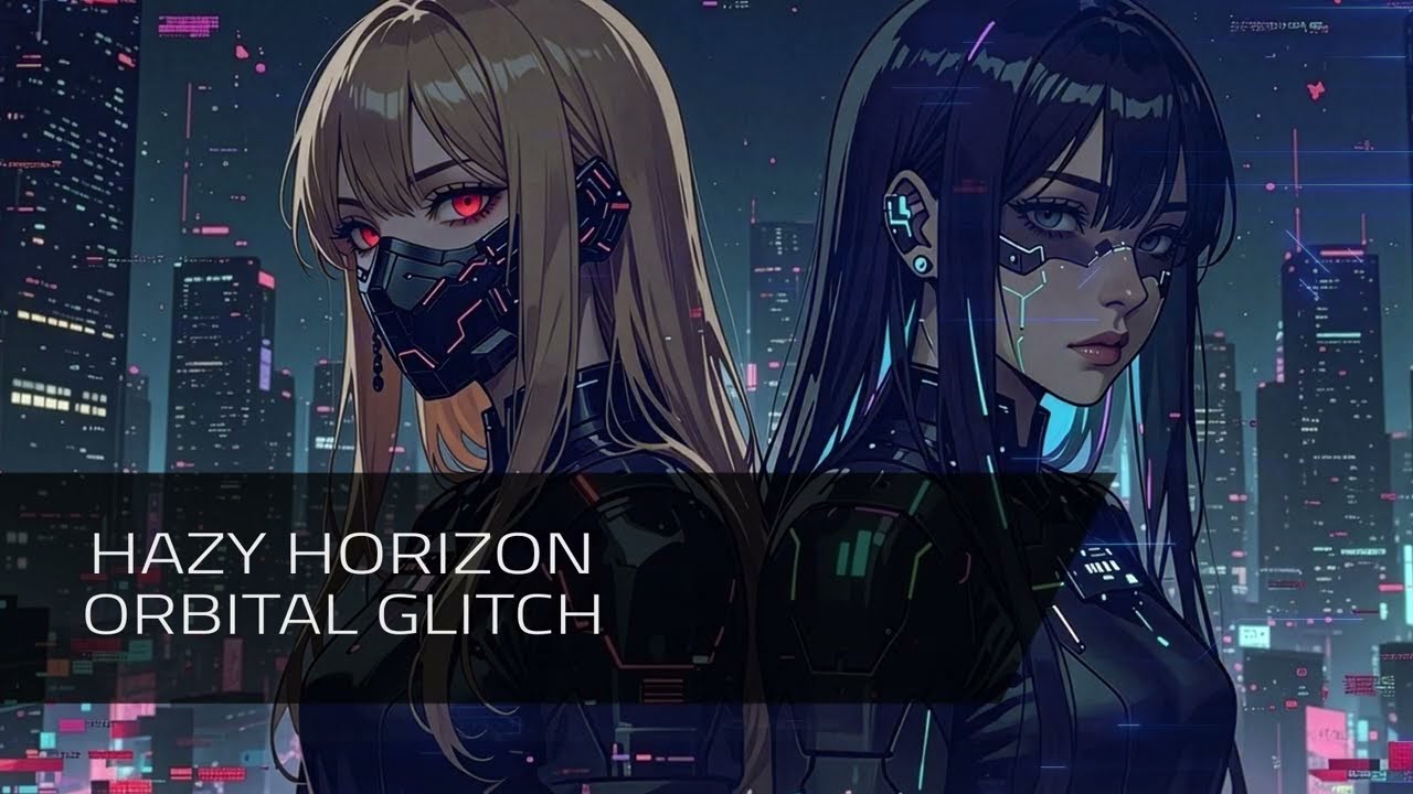 Orbital Glitch - Hazy Horizon (Official Visualizer)