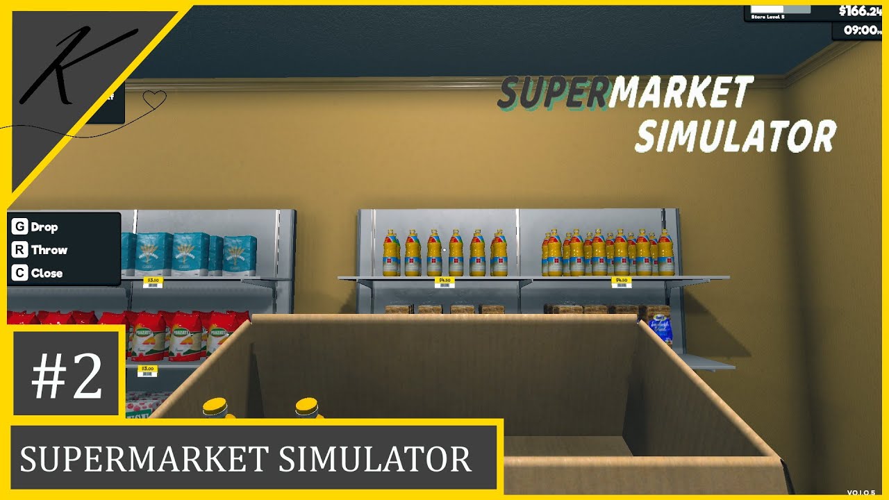 Nová licence | Supermarket simulator | #2 | cz