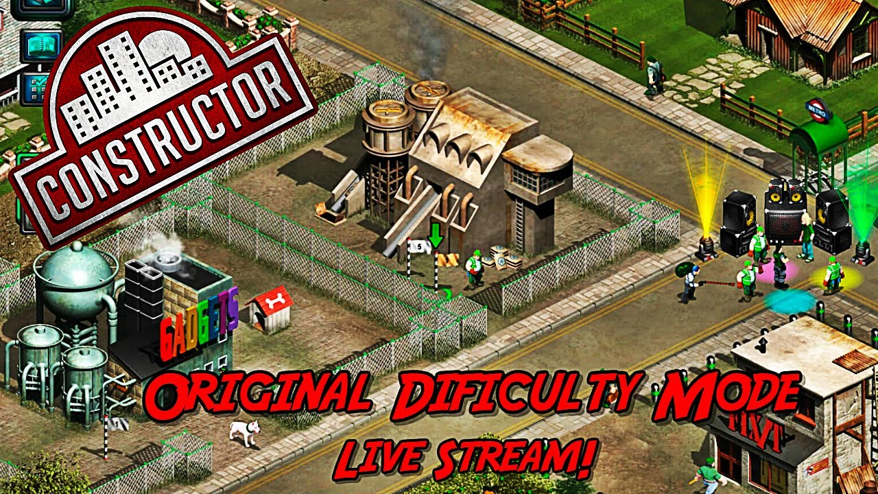 Constructor HD#5 (Original Difficulty!!! Mode) - World Domination Mission Live Stream