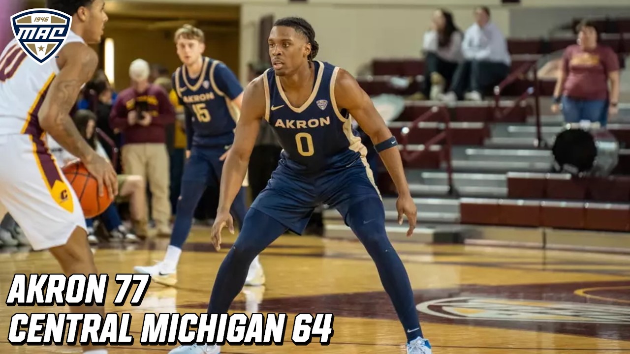 Central Michigan Chippewas vs. Akron Zips - Game Highlights