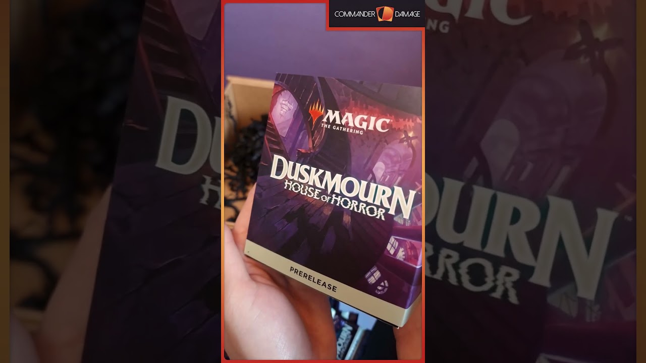 Duskmourn Care Package Unboxing from WotC #duskmourn #unboxing