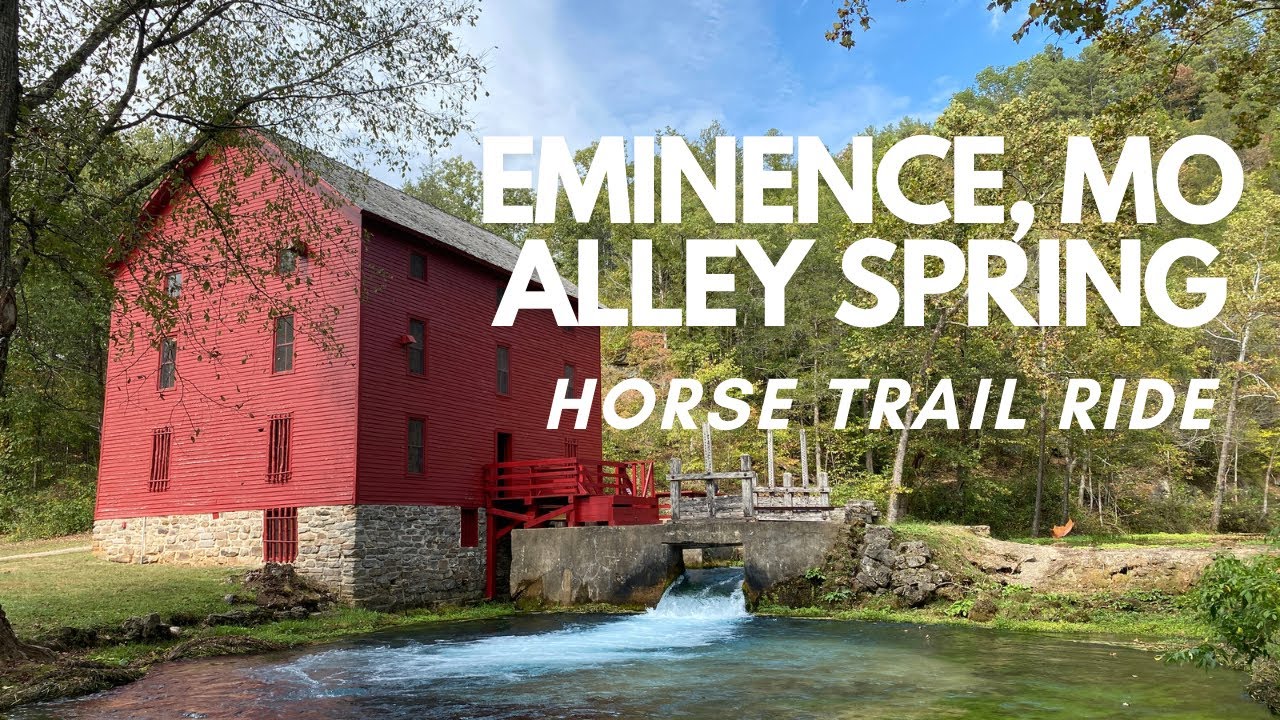 Fall Horse Trail Ride to Alley Spring from Cross Country Trail Ride in Eminence, MO