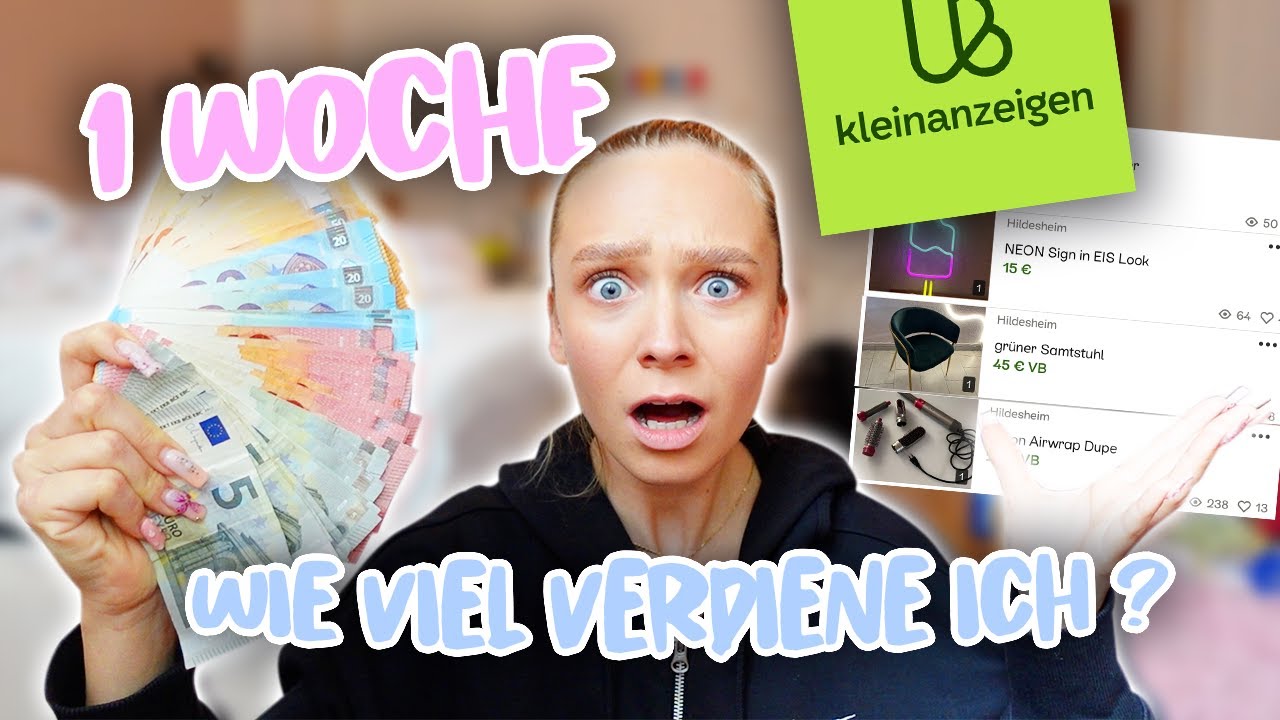 1 WOCHE auf KLEINANZEIGEN verkaufen *millionär geworden?* 💶😳| CARAMELLA