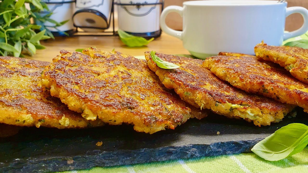 Не ожидала, что это так вкусно! Веганские овощные оладьи. БЕЗ муки, яиц и молочных продуктов #оладьи