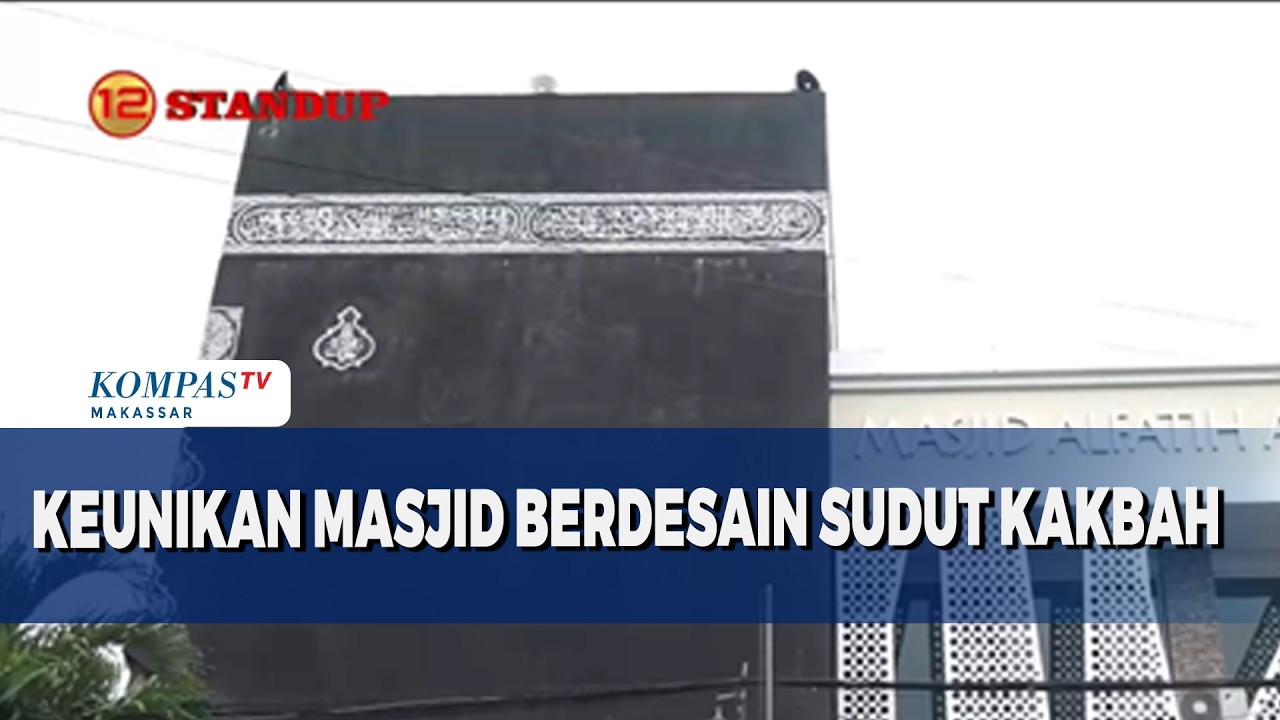 Keunikan Masjid Berdesain Sudut Kakbah