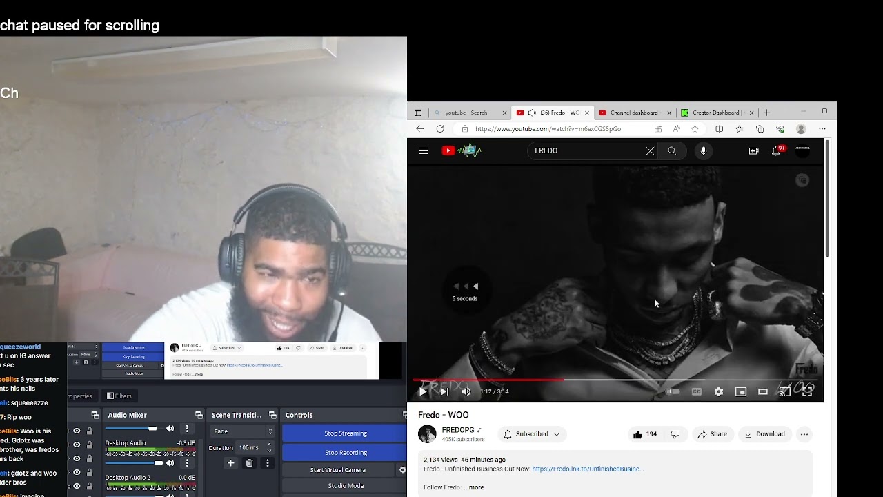 Fredo - WOO|Reaction