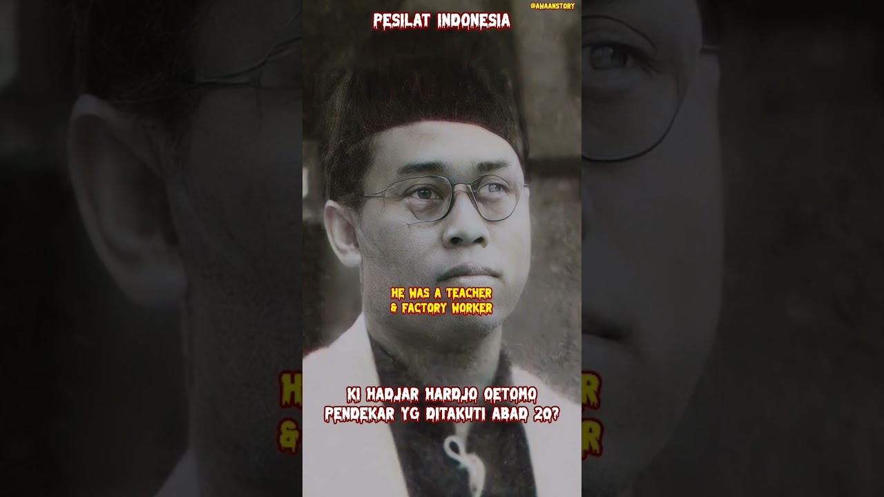 LEGEND! 😎 KI HADJAR HARDJO OETOMO SESEPUH PSHT INDONESIA! #shorts