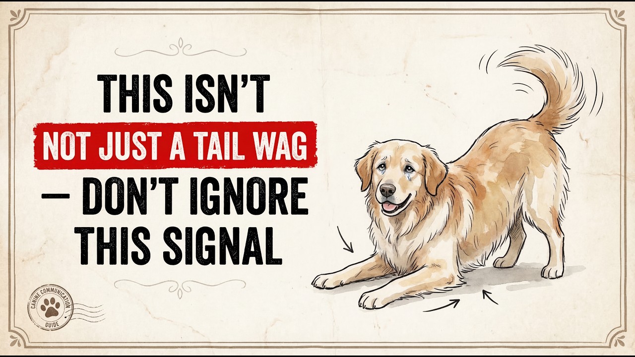 “When Your Dog Bows and Wags Its Tail to Greet You – The Real Meaning Might Surprise You” 🐶