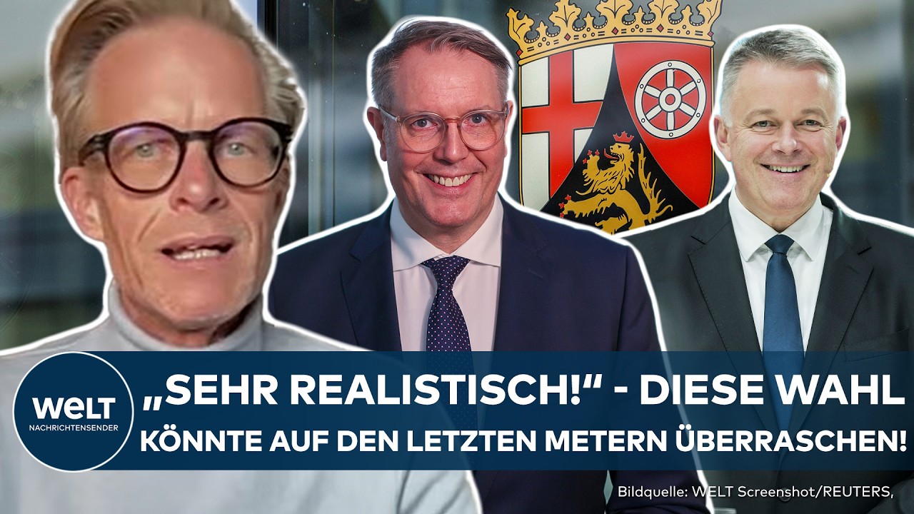 WAHLEN: Schweitzer vs. Schnieder - Spannendes Rennen um Rheinland-Pfalz auf den letzten Metern!