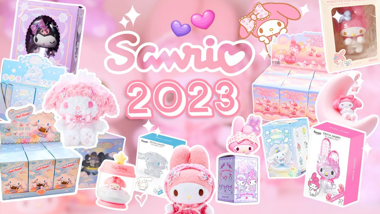My Favorite Sanrio of 2023 🌸💗 sanrio miniso, blind box, figures, plushies