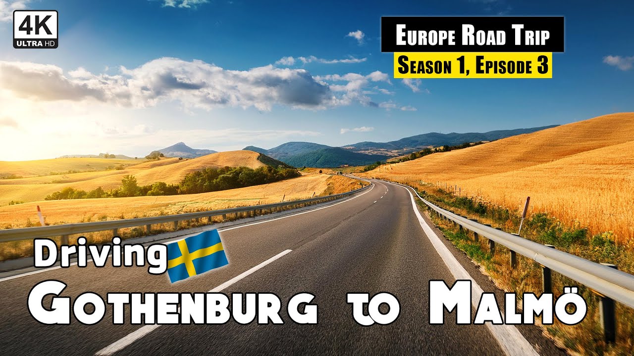 Driving from Gothenburg to Malmö | Europe Road Trip, S1 EP3