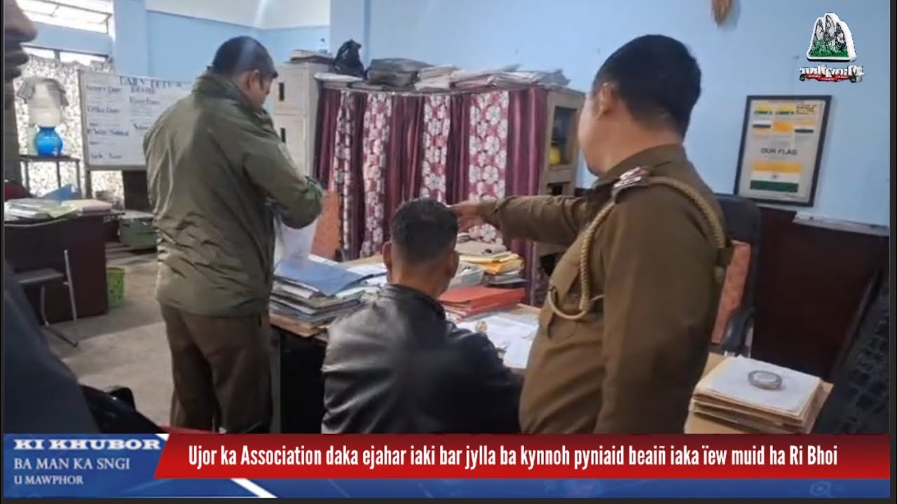 Ujor ka Association daka ejahar iaki bar jylla ba kynnoh pyniaid beaiñ iaka ïew muid ha Ri Bhoi