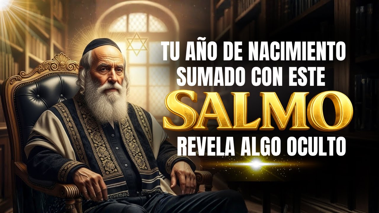 Tu año de nacimiento + este Salmo revela tu propósito divino – Enseñanza judía.