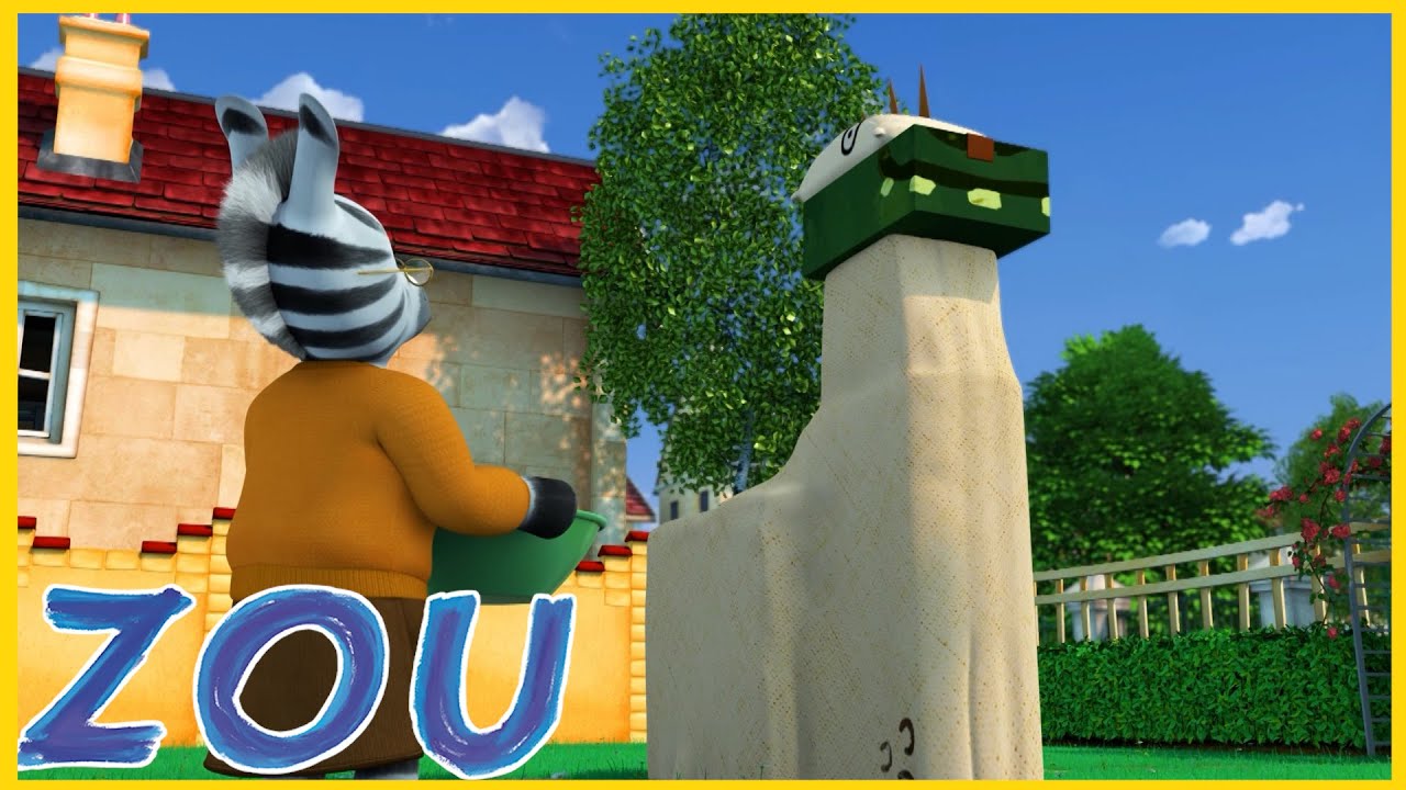 Zou e Zonk, o Dinossauro Gigante 🦖 COMPILAÇÃO 1H 🦓 Desenhos animados em Português