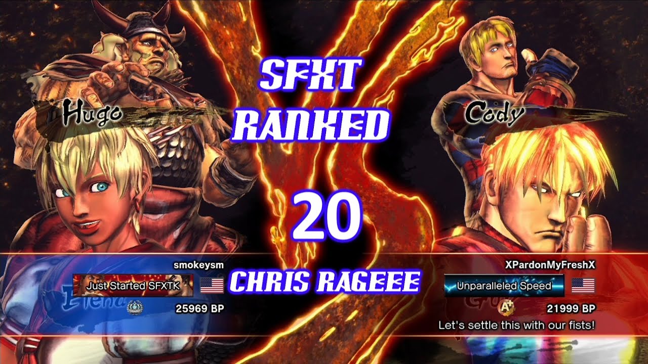 SFxT 2013 Ranked 20: smokeysm (Elena/Hugo) vs XPardonMyFreshX (Guy/Cody)