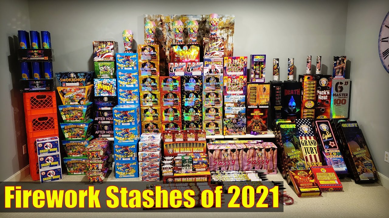Firework Stashes of 2021!
