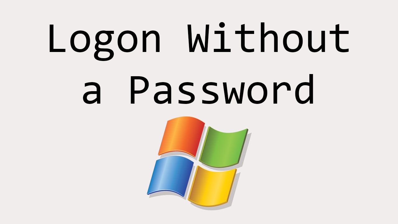 Set Windows 7 to Automatically Log In User Without A Password
