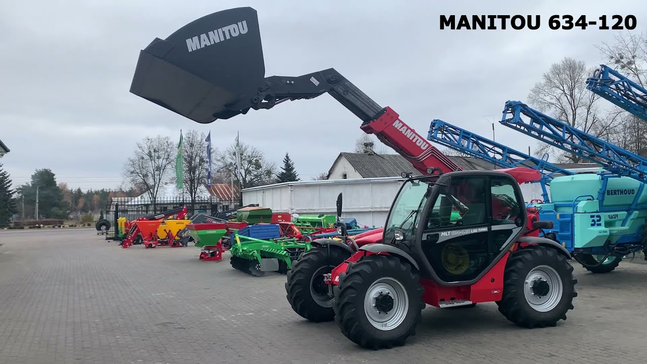 Погрузчик телескопический Manitou MLT 634-120 LSU Turbo ВОЛИНЬТЕХПОСТАЧ