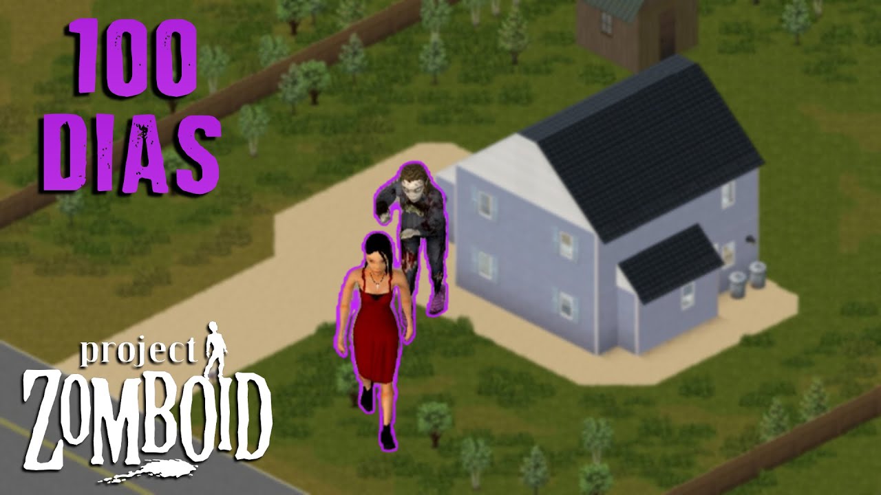 PROJECT ZOMBOID🔴tentando sobreviver 100 dias🔴