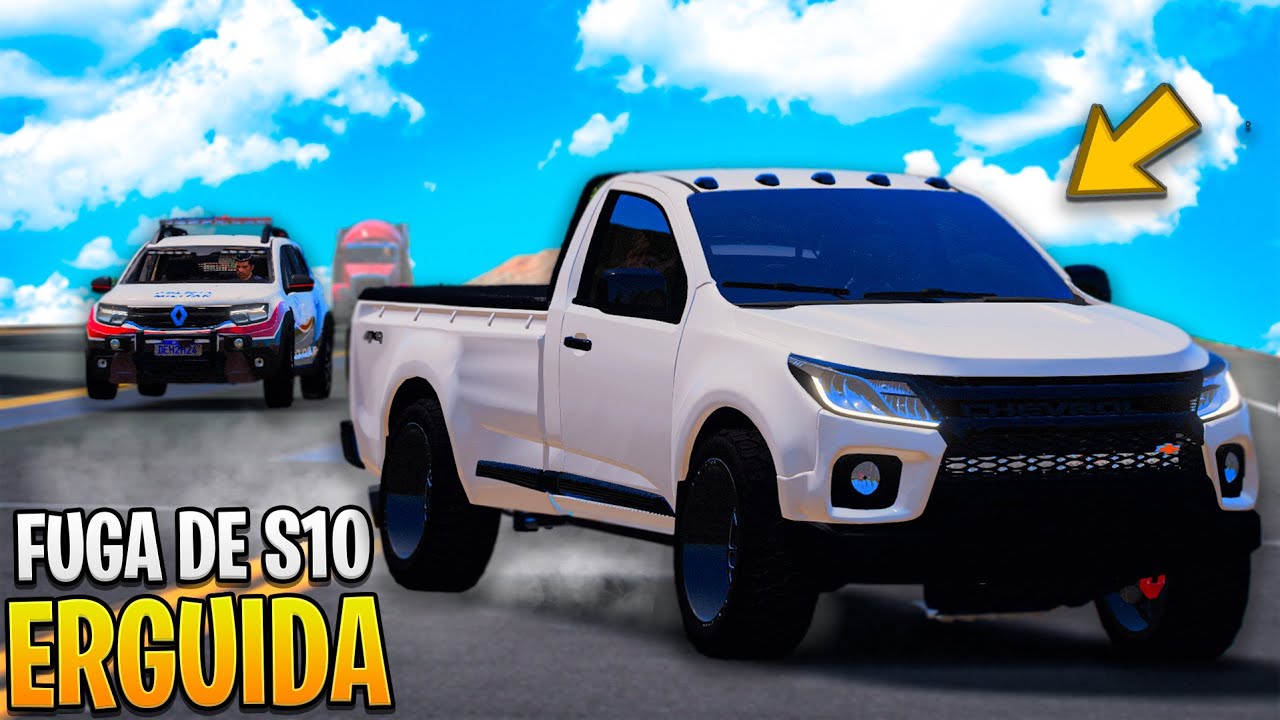 FUGA ENTRE AMIGOS - FUGA COM A S10 ERGUIDA *IMPOSSIVEL*  - GTA V