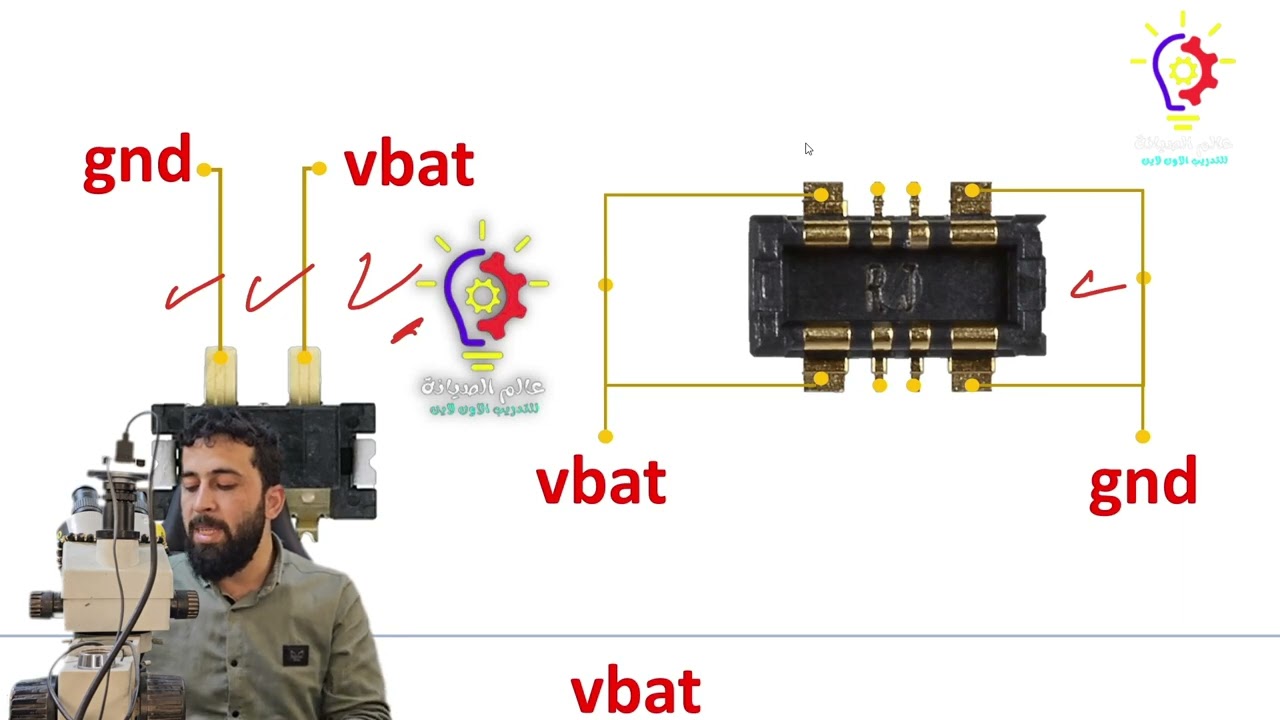 What is the VBAT font?