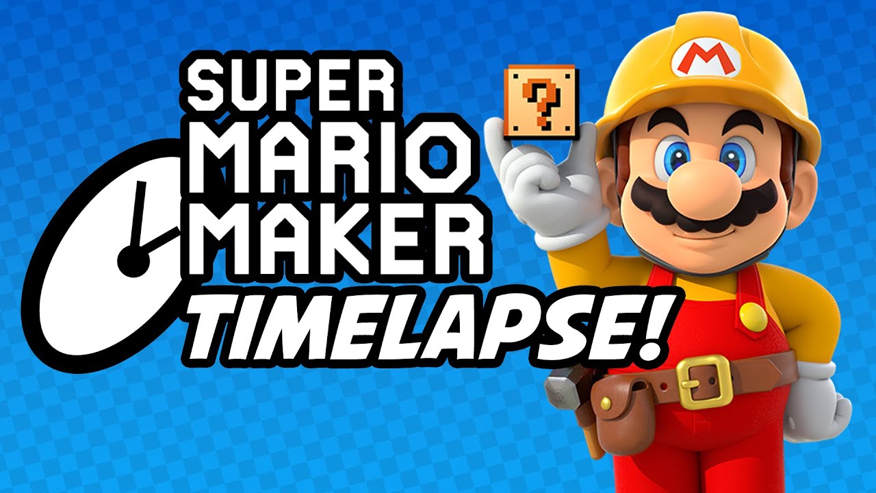 Mario Maker Livestream Timelapse - 