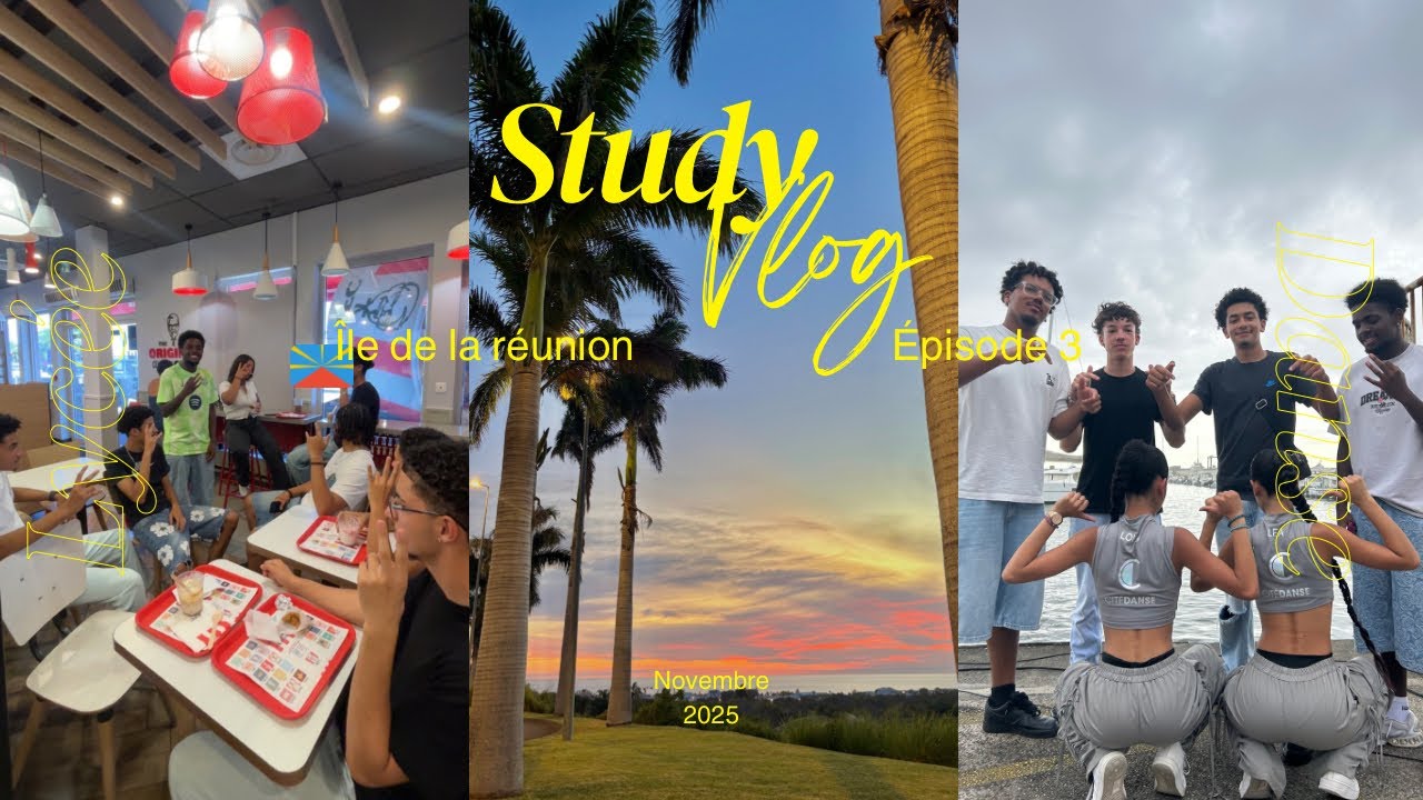 Study Vlog : (Lycée , spectacle, été )
