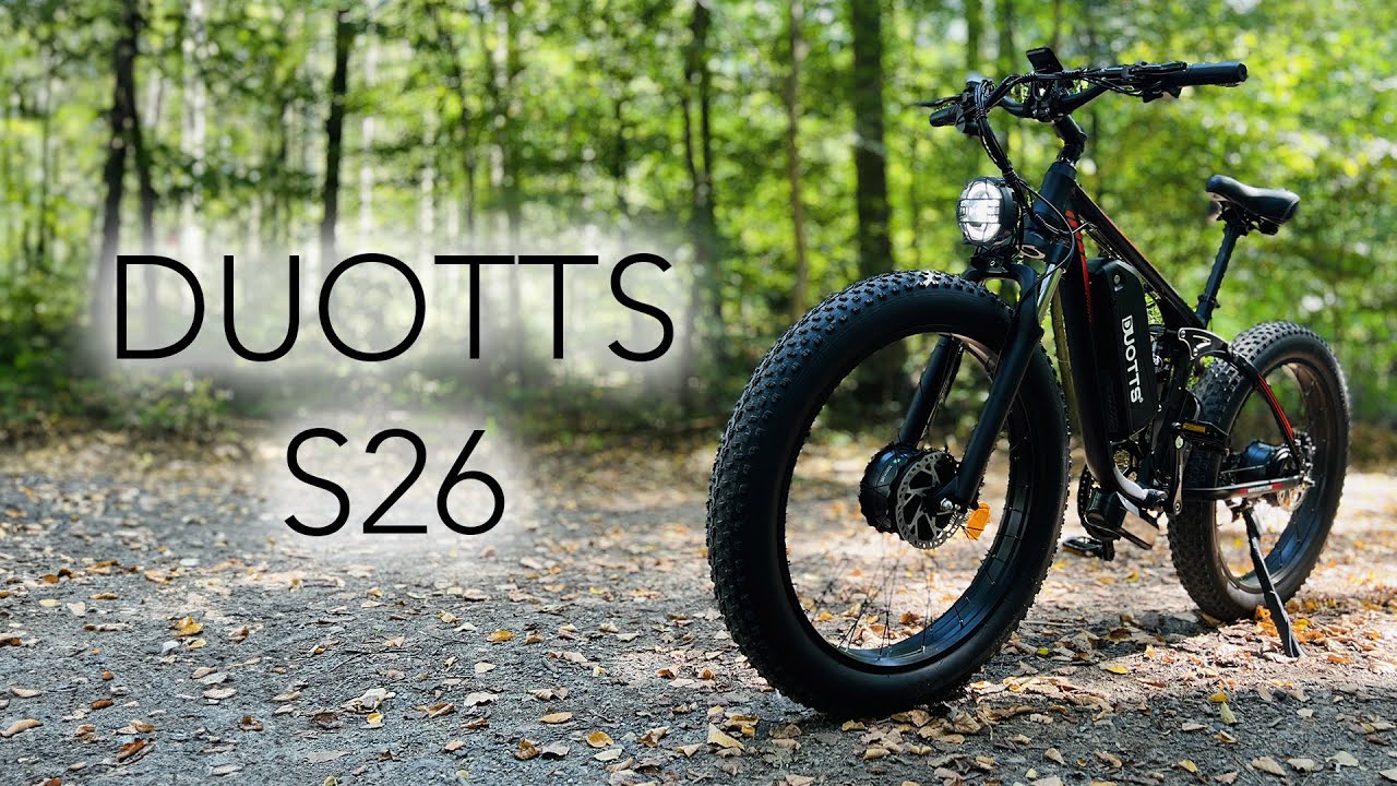 DUOTTS S26 - kořeny, les, silnice, prostě ultimátní jízda 🚲😁
