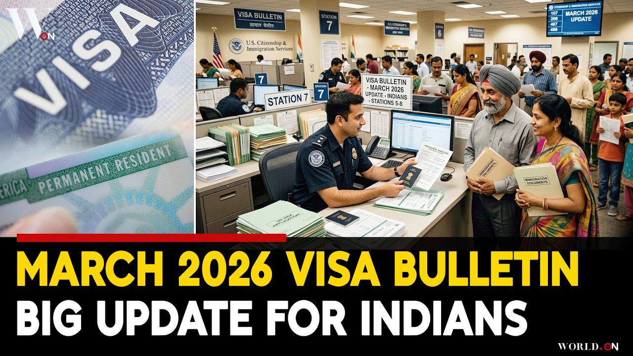 March 2026 Visa Bulletin: EB-1, EB-2 Update For Indians