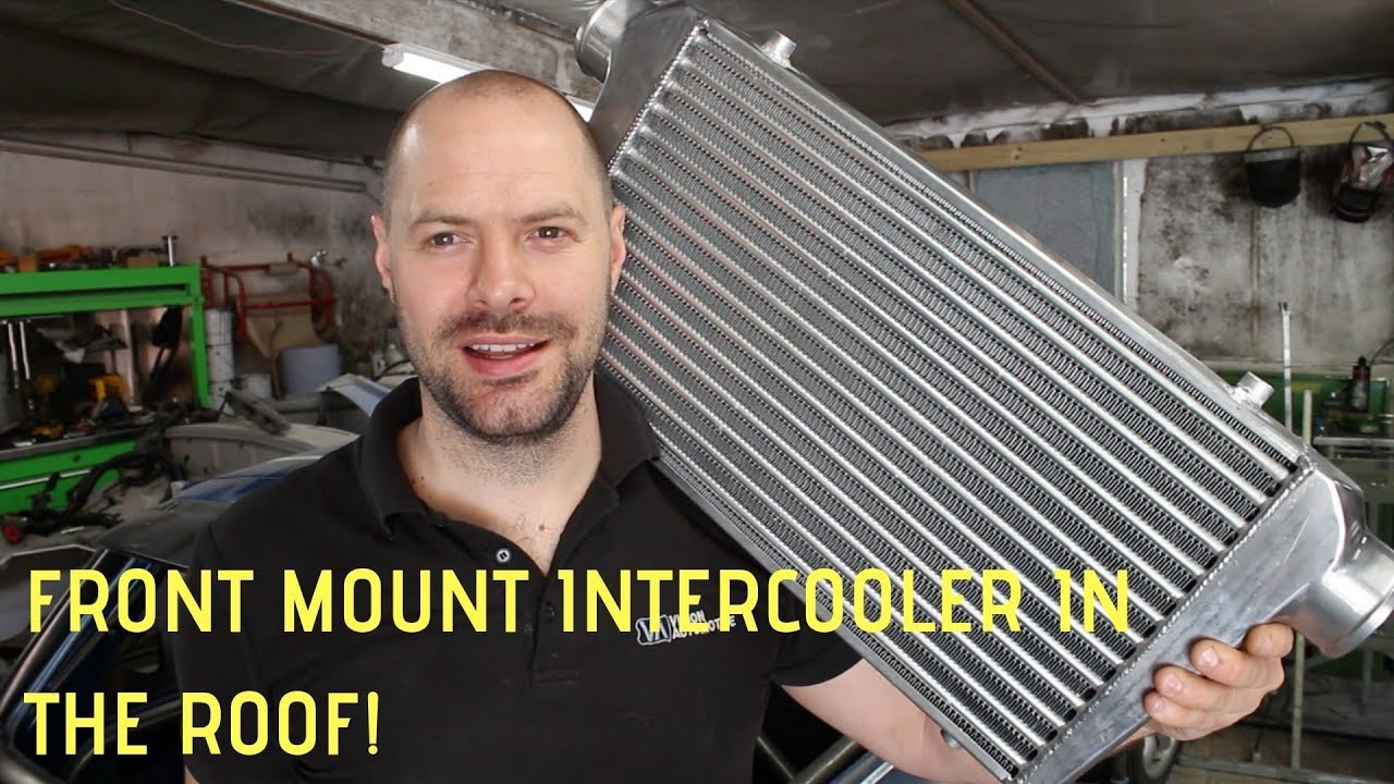 Fitting a front mount intercooler (FMIC) in the roof! Rover Metro 20v Tubro Engine Swap