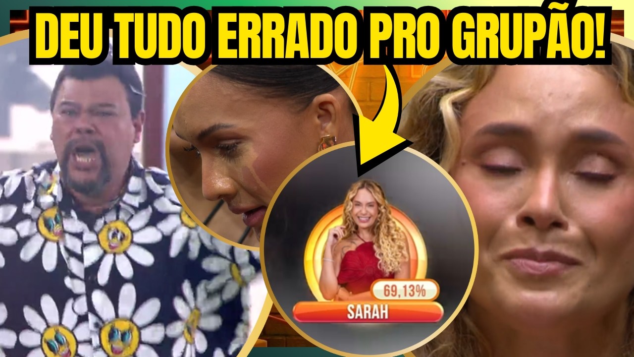 ADEUS ESPIÃ! SARAH SAI COM ALTA REJEIÇÃO APESAR DA TORCIDA! BRIGA FEIA ENTRE MILENA E COWBOY!