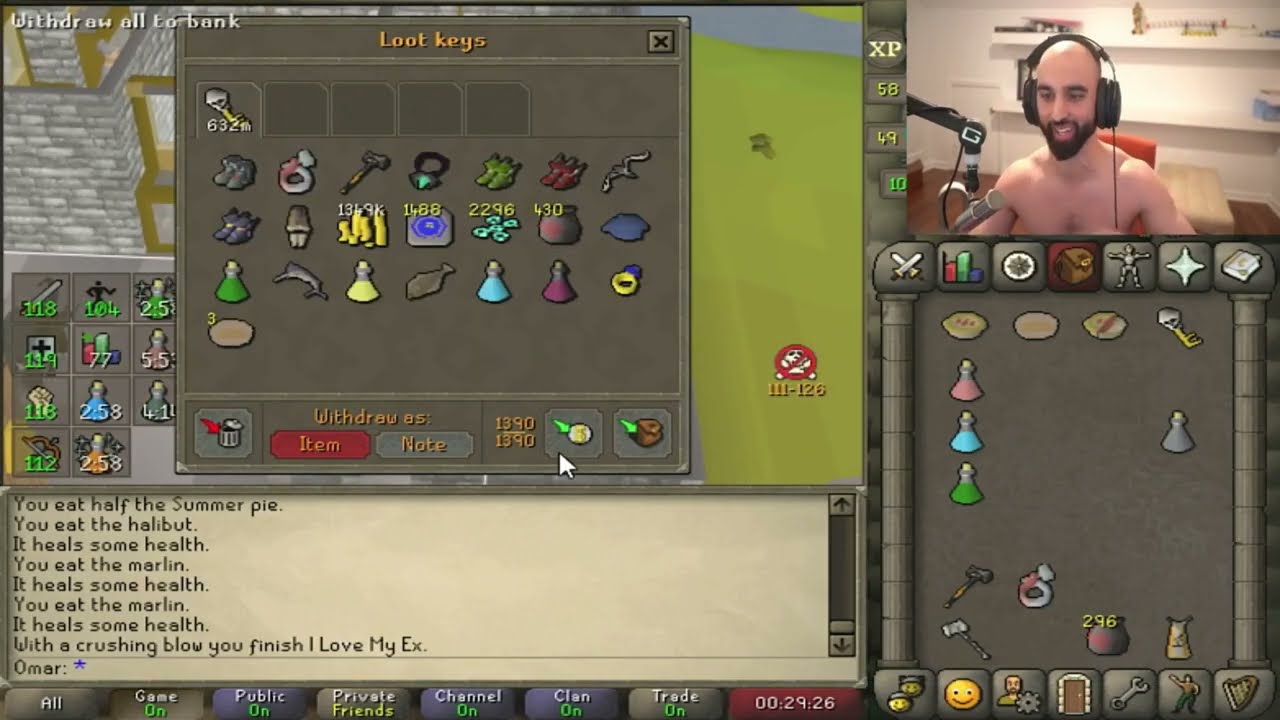Odablock gets ANNIHILATED for a 16B Risk Fight | Old School Runescape