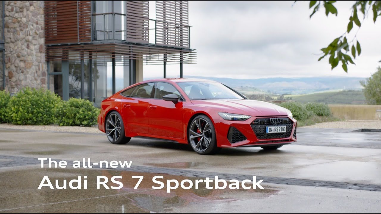 The new Audi RS 7 Sportback