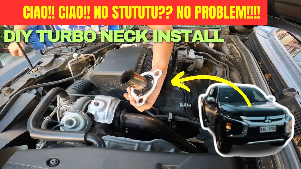 Mitsubishi Strada / Triton Full Exhaust Turbo Ciao (DIY)